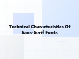 Exploring Sans-Serif Traits in Open-Source Fonts